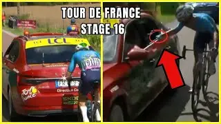 Cavendish Accused: Did He Hold onto a Car in Stage 15? | Tour de France 2024 Stage 16