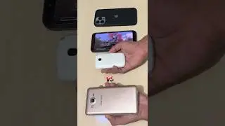 New Galaxy Z Fold 6😈 vs SAMSUNG S24 ULTRA vs IPHONE15 vsA35 5G- PUBG SPEED TEST #pubgmobile #shorts