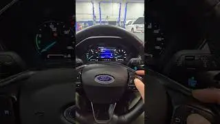 2021 Ford Escape oil light reset