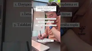 İxtisas dəyişmək üçün nə etməlisiniz, daha çoxu şərhlərdə #ixtisassecimi #abituriyent #universitet