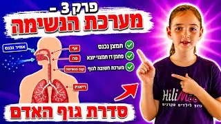 הילימוד - גוף האדם | פרק 3 - מערכת הנשימה | מיוחד לילדים