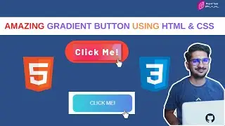 Animated GRADIENT BUTTON on hover using HTML & CSS