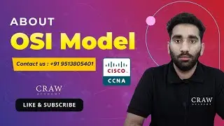 28. About OSI Model | OSI in  CCNA Security | By Deepak Yadav | Craw Networking
