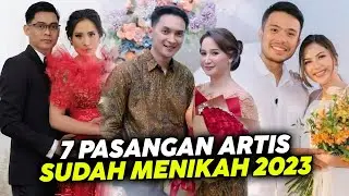 7 PASANGAN ARTIS SUDAH MENIKAH 2023