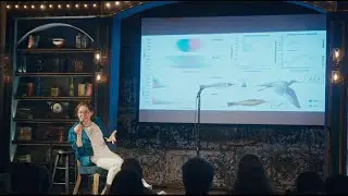 Sam Rocha struggles through a presentation she hasn't seen