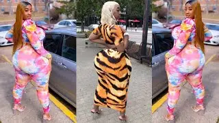 Beautiful Walking Away Videos Compilation/Curvy Model/Instagram Queen/Curvy Model/Bobo Harrison TV