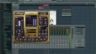 Tweaking some knobs with a kickdrum