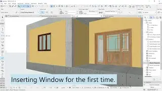 2.14 Inserting Window for the first time.
