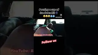 He definitely didnt expect that!!😂🤣🥶 