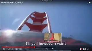 Todd Afraid Of Roller Coaster And Me Throwing Up At Him (Tom/Todd) And Acts Like Hitler