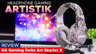 Headphone Nyentrik Anti Mainstream! DA Gaming Delta Art Skarlet X Gaming Headphone Review Indonesia