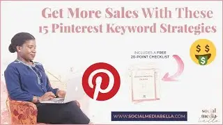 📌 15 Ways To Get More Sales From Pinterest With Keyword Research