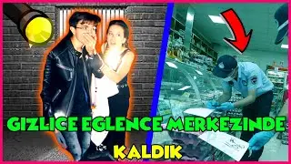 GECE GİZLİCE EĞLENCE MERKEZİNDE KALMAK MERT SARI