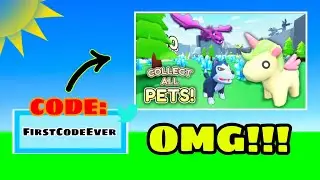 Collect All Pets First CODE Ever (Roblox)