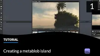 Creating a metablob island in VUE (part 1)