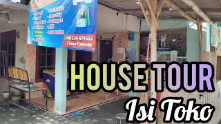 HOUSE TOUR ISI TOKO ||Toko Fotocopy, Toko Atk dan sembako||