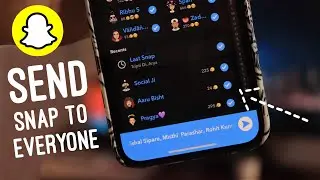 How to Get Shortcut Option on Snapchat ( Send Streaks to All ) ?