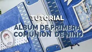 Tutorial Mini Album para Primera comunión
