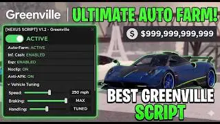 *NEW* Greenville Script (PASTEBIN 2026) (AUTOFARM, MONEY FARM) | Cryptix