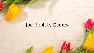 Joel Spolsky Quotes