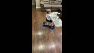 Kentucky Toddler Rides Hover Board With Perfect Balance