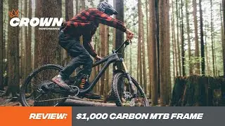 Riding a $1000 Carbon MTB Frame - Is It Any Good?