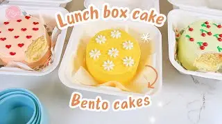 Bento cakes  | Lunch box cakes 🍒