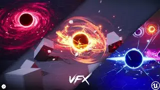 Black hole VFX Bundle Unreal Engine Preview