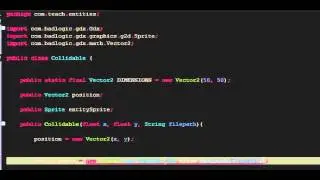 Libgdx Game Development/ Libgdx Tutorials! Part 4 "Entities!"