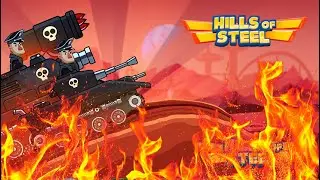HILLS OF STEEL : BOSSES HELLABOMBER AND SCOURAGE FIRING ON HEROES TANKS