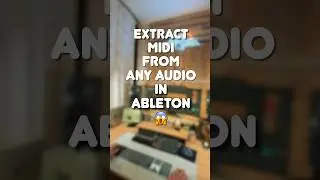 How easy it is to extract MIDI from any audio file in Ableton! 