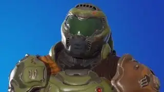 Fortnite (Doom Slayer skin gameplay)(Doom Slayer edit style)