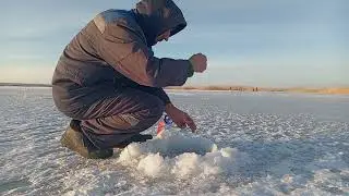 Пробный выезд на рыбалку в мороз!!!