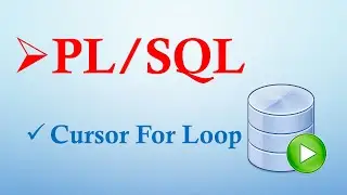 33 Cursor For Loop in PL/SQL || CodeCelebration