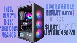 RAKIT PC GAMING  2 JUTAAN KERE HORE TER-UPGRADABLE ❗PASS❗ UNTUK LISTRIK 450VA🔥