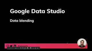 Data blending in Google Data Studio