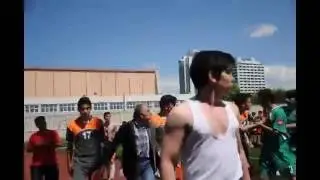 Altyapı oyuncularından feci kavga
