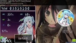 Kotoko - Light My Fire (TV Size) [Shana] FC