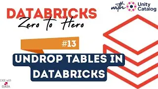 13 Managed & External Tables in Unity Catalog vs Legacy Hive Metastore | UNDROP Tables in Databricks