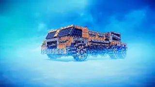 Allied MCV - [Besiege] 3D Animation | Red Alert 2 Remastered to 4k by RTX 4080