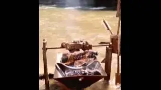 DIY Hydraulic BBQ DIY - 水利烧烤