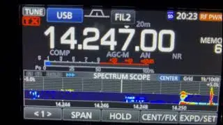 VE9CF Makes Contact With DK5ONV On The 14247 DX Net
