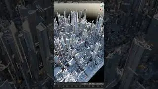 How to create a photoreal cyberpunk city in 20 sec 