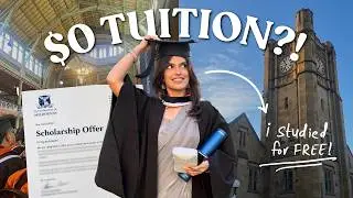 How I Got a 100% Scholarship to Study Abroad (My Entire Journey, Tips, Timeline and more)
