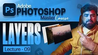 Mastering Layers - Adobe Photoshop in Urdu Hindi - PS Beginners Tutorial