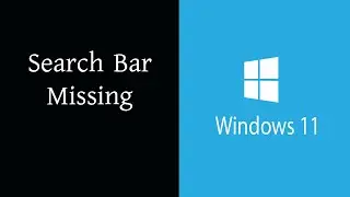 How to Fix Search Bar Missing on Windows 11