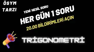 Trigonometri Soru Çözümü | trigonometri