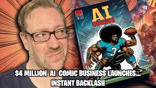 Colin Kaepernik Launches AI Comics. Roy Thomas Wants 1st Credit for Wolverine. Comics News & Reviews