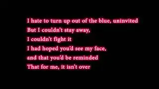 Someone Like You - Adele (Lyrics) Studio Version [HD]