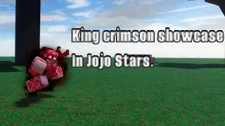 King crimson showcase in this NEW JOJO GAME!
